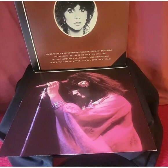 LINDA RONSTANDT Greatest Hits LP ASYLUM 6E-106 1976 - Picture 10 of 13